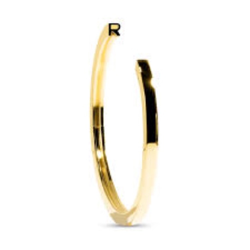 Stella Valle Gold R Initial Bracelet